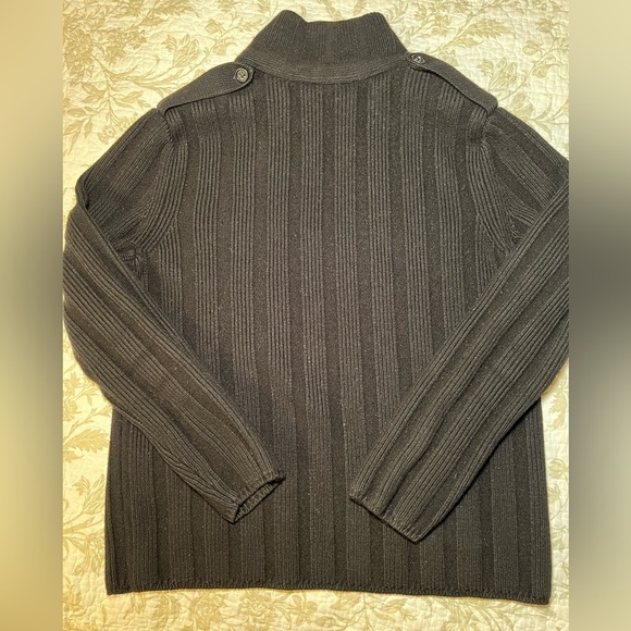 Vintage Military Commando Ribbed Merino Wool Sweater Jumper, size medium Utility - Picture 6 of 14